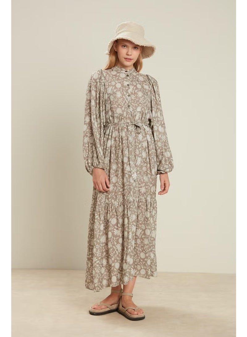Manuka Floral Tiered Dress - Image 1