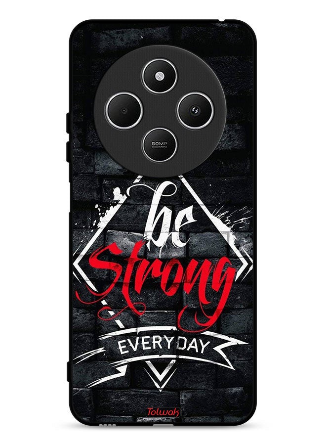 Tolwak Xiaomi Redmi 14C 4G Protective Case Cover Be Strong Every Day - Image 1