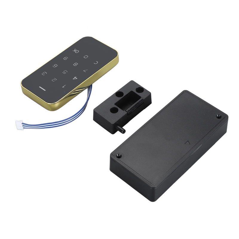 Electronic Password Lock Touch Screen Cabinet Lock ABS Stainless Steel Easy Installation - Image 3