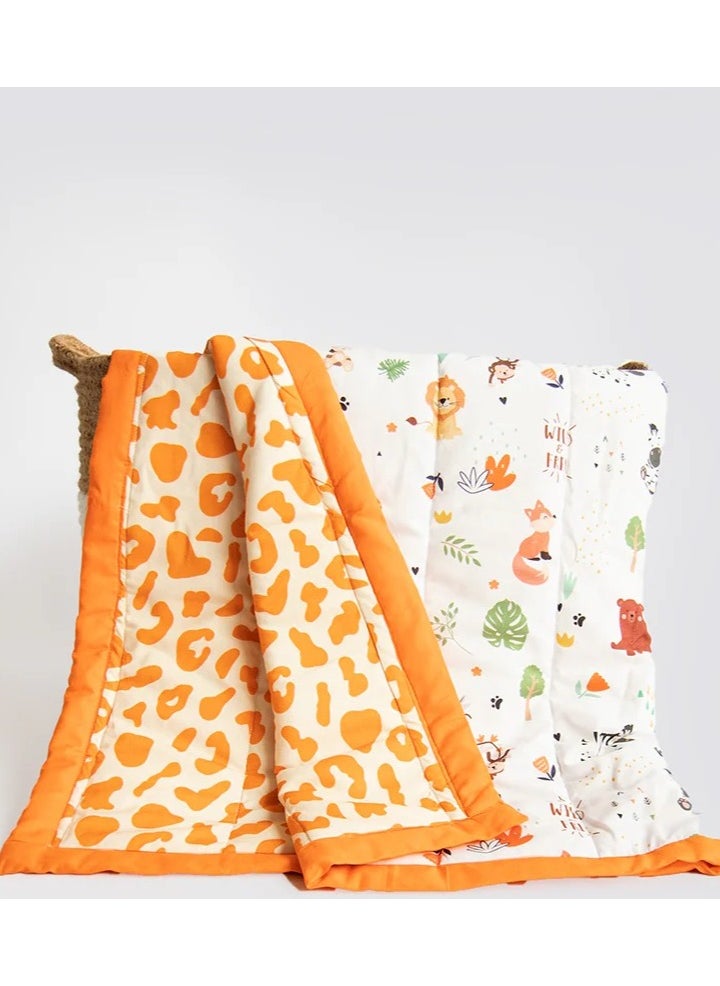 Yellow Doodle Yellow Doodle Organic Bedding Gift Basket - Baby Animals  - Image 1