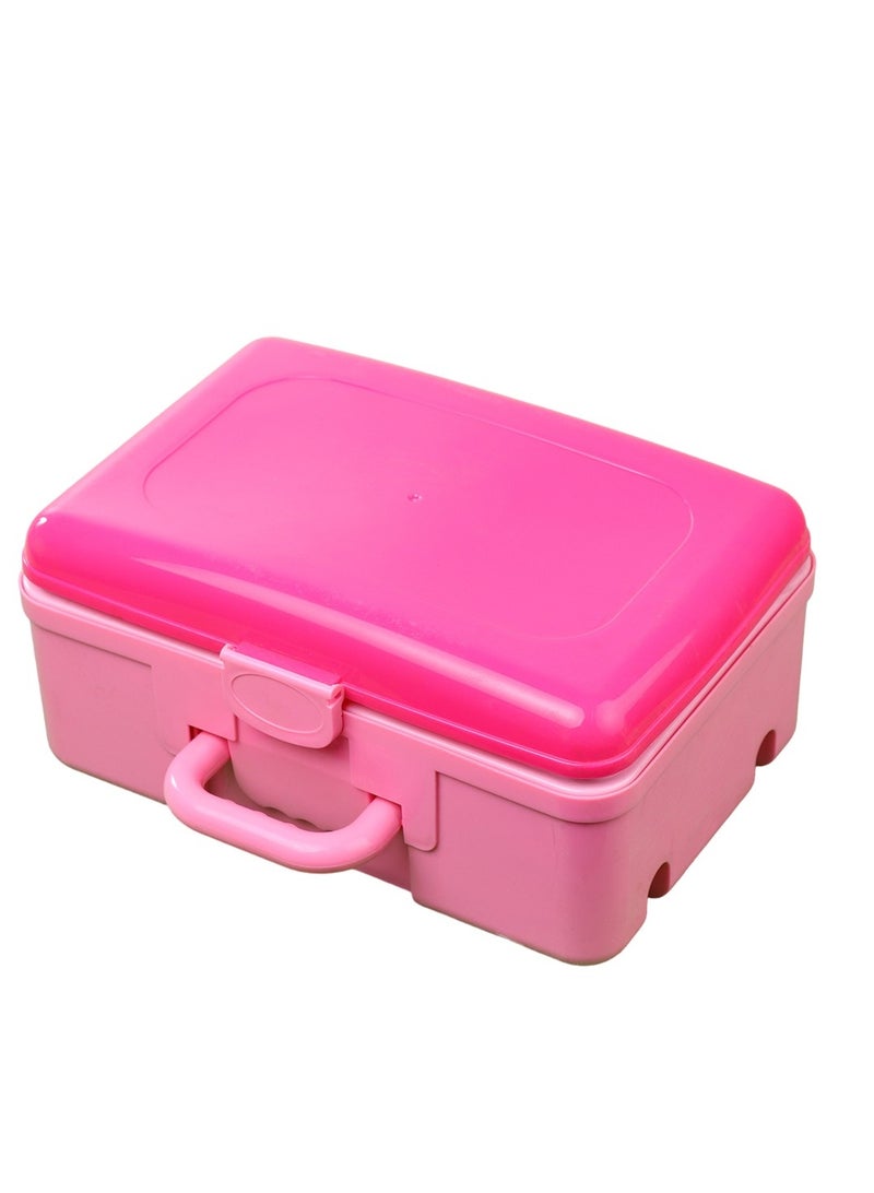 Sweet Suitcase Bag 3 in 1 Game Set 19 Pieces - MJ1834567 