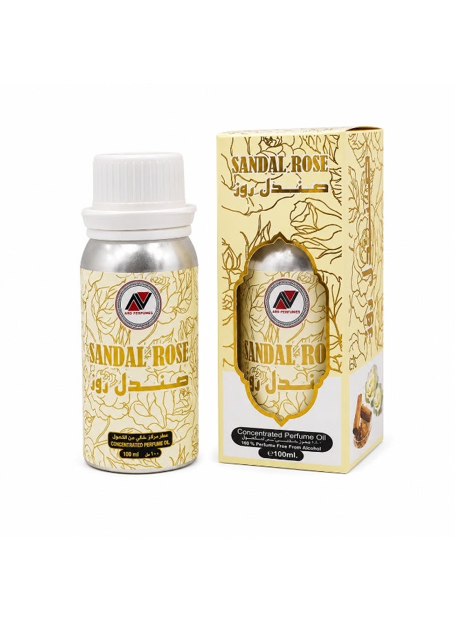 Ard Perfumes Sandal Rose & Sundus Concentrated Perfume Oil Combo Set, 100ml x 2 – Oriental & Woody Fragrance Duo - Image 2