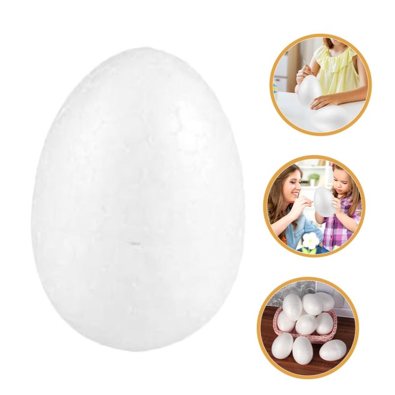10 Blank Craft Eggs For Painting Easter Decor Kids Art Projects Family Fun - Image 5