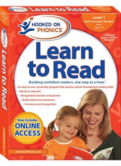 Hooked on Phonics Learn to Read - Level 1: Early Emergent Readers (Pre-K - Ages 3-4)