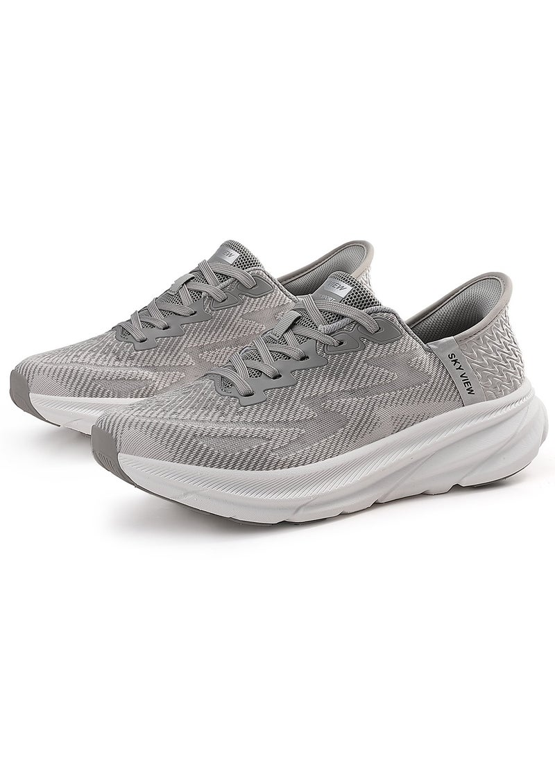 SKY VIEW Supportive Men And Women Hands Free Slip-ins Running Shoes Unisex Cushioned Breathable Athletic Fashion Sneakers Non Slip Walking Tennis Shoes Grey - pzsku/Z302064AEE33C077CFBD7Z/45/_/1720772195/2d9c457e-01c4-4e95-bab6-d632da392c05