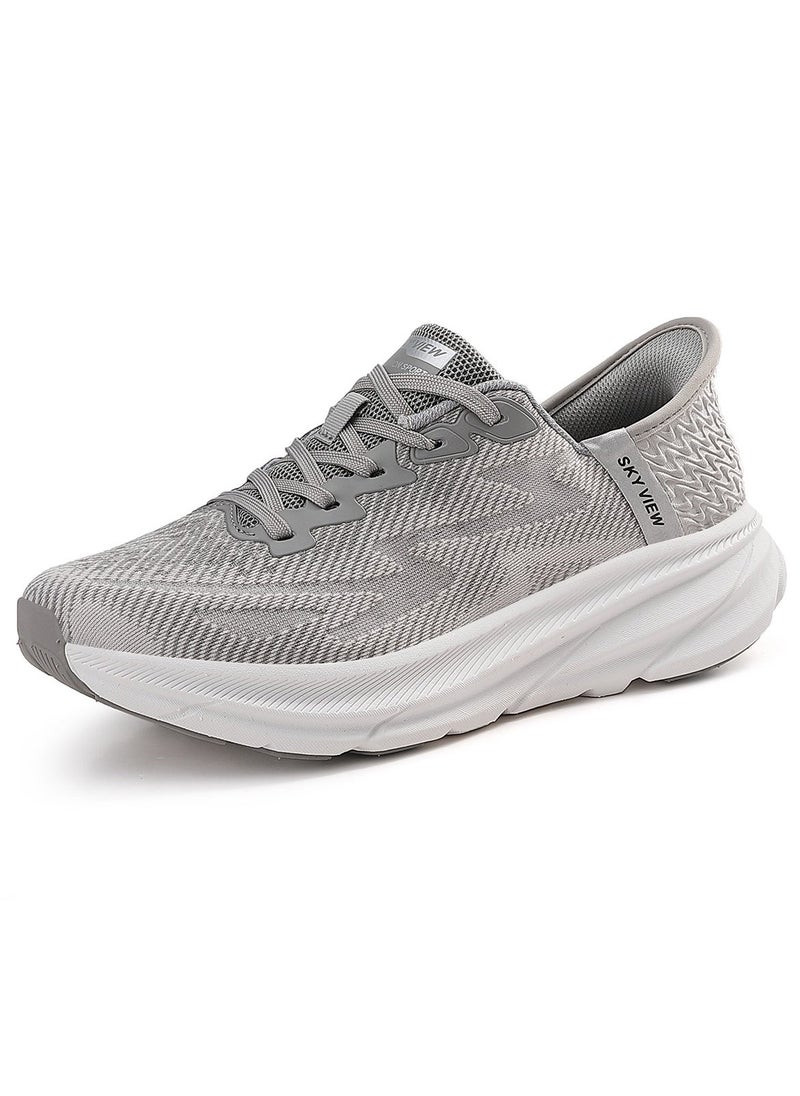 SKY VIEW Supportive Men And Women Hands Free Slip-ins Running Shoes Unisex Cushioned Breathable Athletic Fashion Sneakers Non Slip Walking Tennis Shoes Grey - pzsku/Z302064AEE33C077CFBD7Z/45/_/1734940331/ca53dc87-7f1f-4a8c-b877-1070eb94ee18