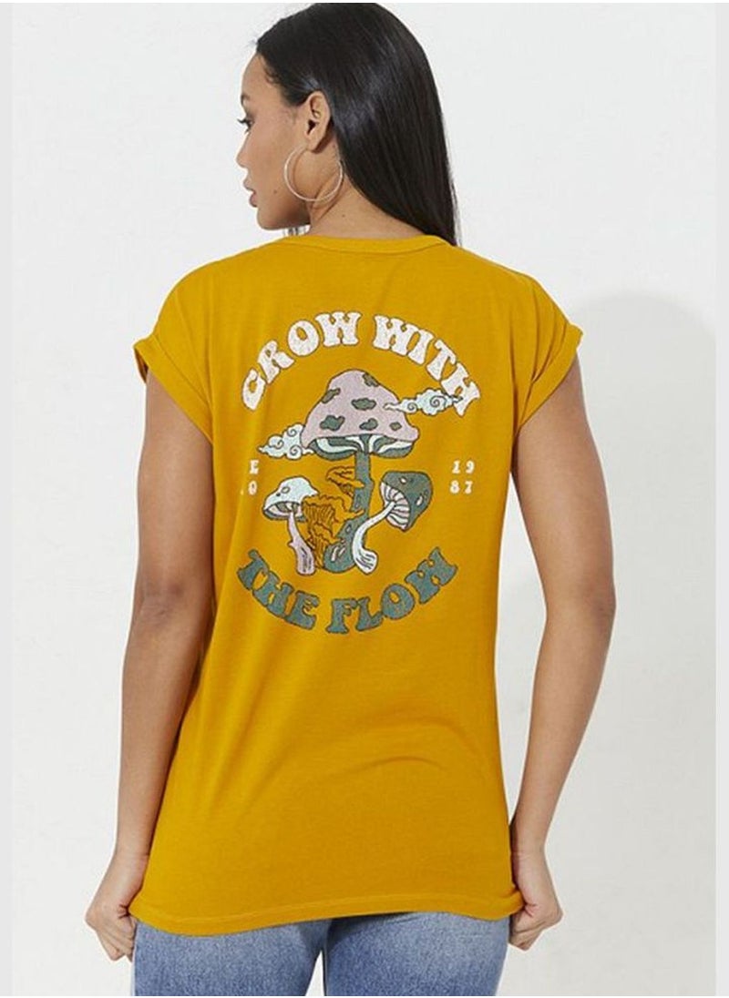 Aeropostale Short Sleeve with Embroidery On Neck Print At Back T-Shirt  - Image 2