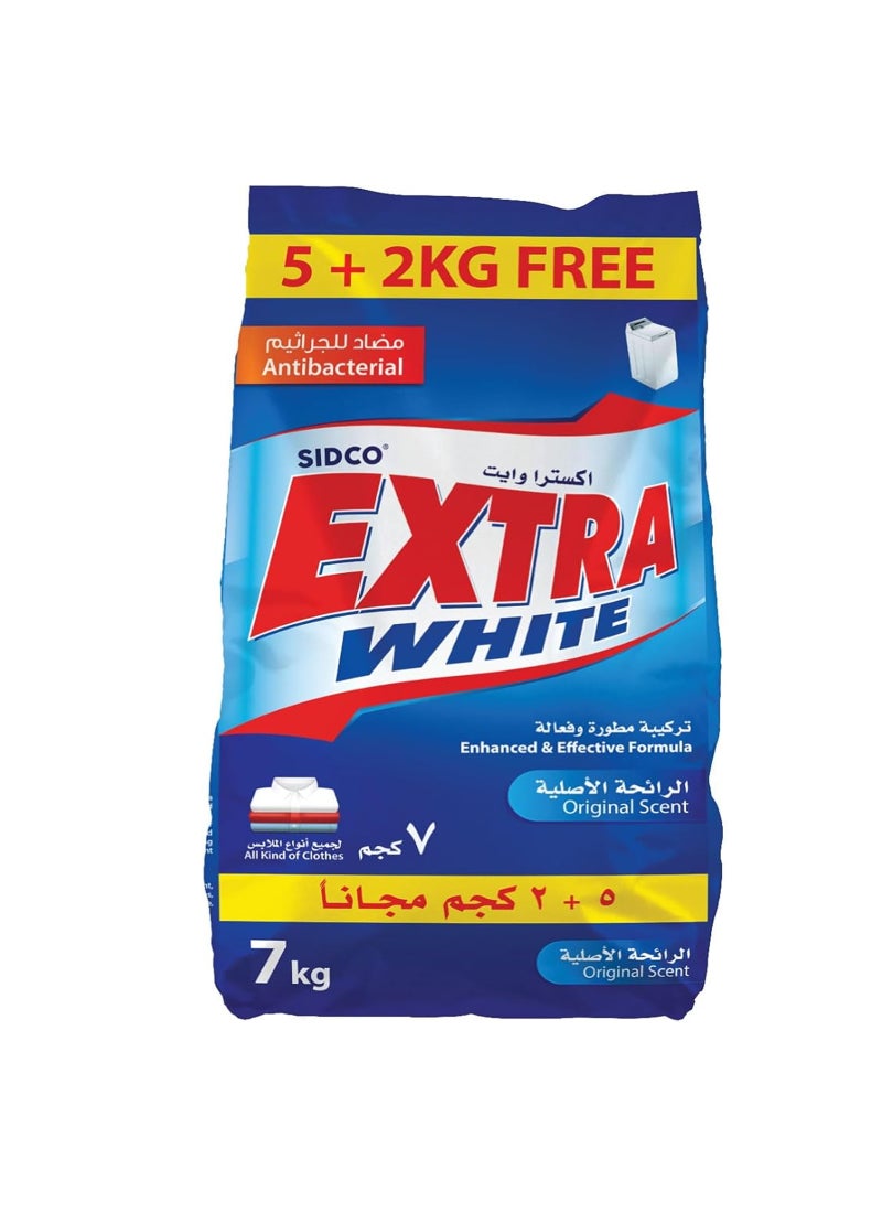 اكسترا وايت Extra White Powder Detergent Original High Foam None