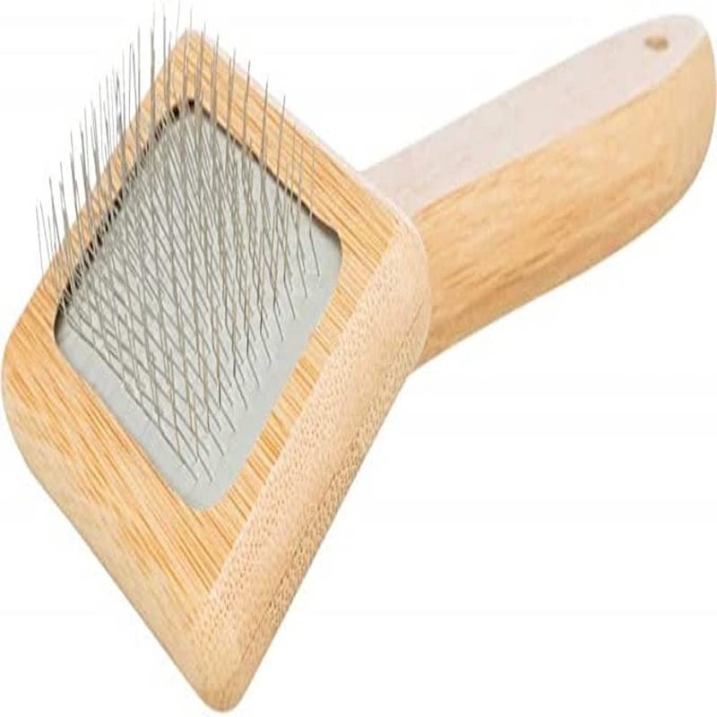 Trixie Soft Bamboo/Metal Brush for Cats and Dogs