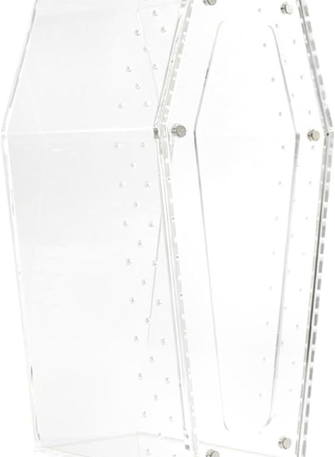 حاوية الرتيلاء الشجرية الأكريليكية الشفافة تيراريوم لموطن الزواحف والضفادع - Image 1