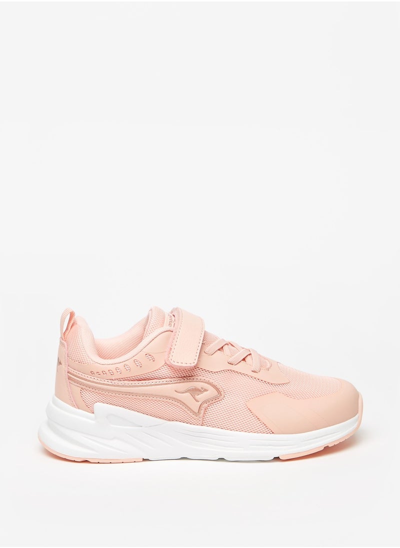 kangaROOS - Girls' Textured Sports Shoes with Hook and Loop Closure - Image 1
