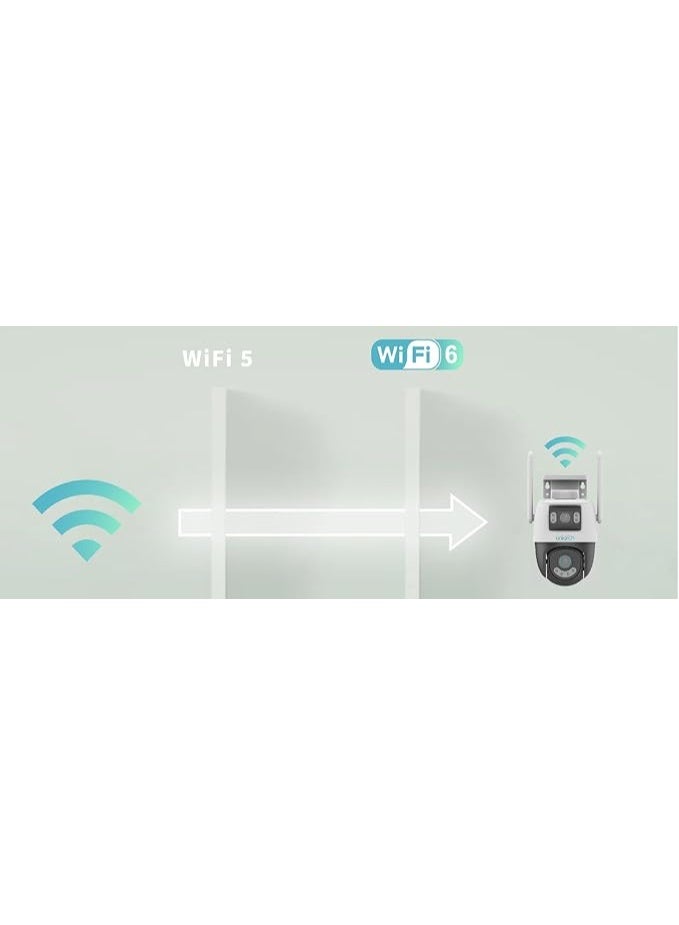 uniarch Uho-P2S-M33F34 Dual-Lens Wi-Fi PTZ Security Camera 3MP, Outdoor, 30m Night Vision, Two-Way Audio - Image 4
