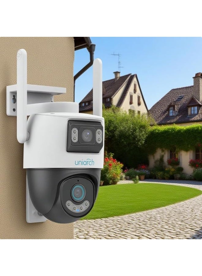 uniarch Uho-P2S-M33F34 Dual-Lens Wi-Fi PTZ Security Camera 3MP, Outdoor, 30m Night Vision, Two-Way Audio - Image 5
