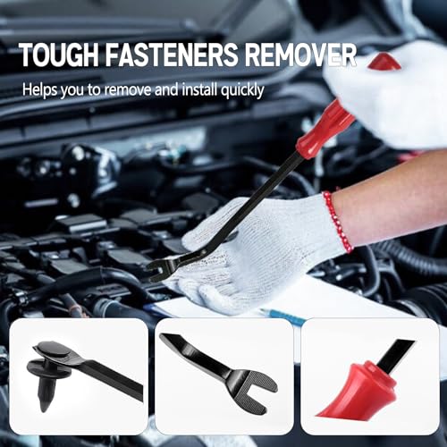UNIGT 3 in 1 GM A20991 Fender Liner Clips Compatible with 11589292 Bumper Fastener Rivet 21030249 Door Trim Panel 1605396/1595864 GMC Trucks Buick Plastic Push Pins - Image 4