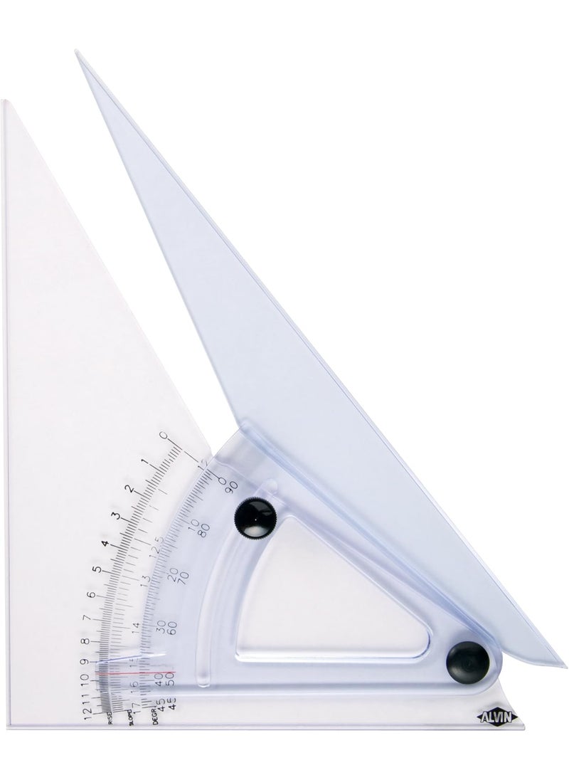 Alvin Alvin 12Inch Computing TrigScale Adjustable Triangle LX712K  - Image 1