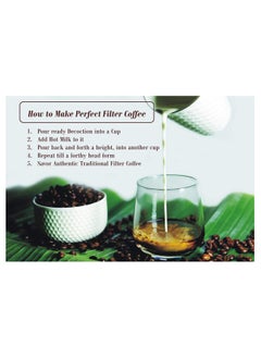 PAJAKA PAJAKA Madras Kaapi Kappi Maker - Stainless Steel Drip Coffee Brewer for South Indian Filter Coffee, 200 ML Capacity, Medium Size, 2-4 Cup Mug Decoction Dripper for Home & Kitchen  - Image 5