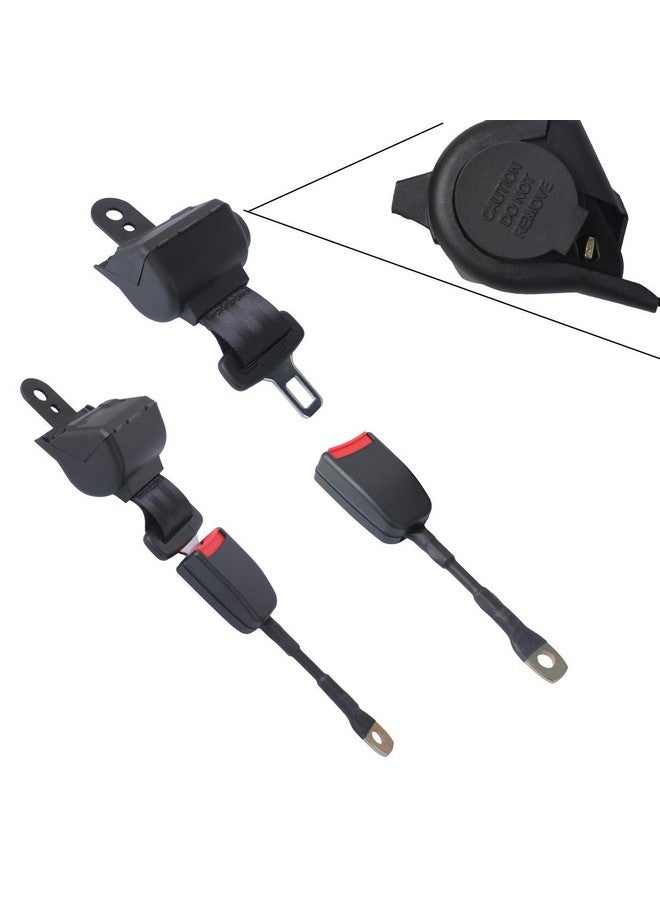 Podoy Upgraded Golf Cart Seat Belts Kit Universal Retractable For Golf Carts Compatible With E-Zgo Txt & Rxv Club Car Ds 42" Seat Belts Kit (Set Of 2) - Image 4