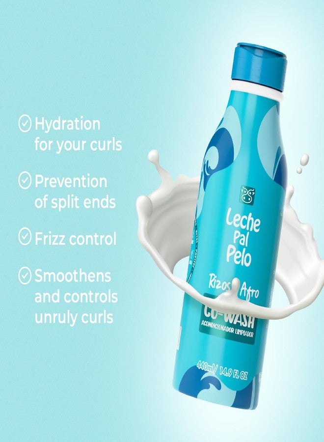 Leche Pal Pelo Curl Bliss Co-Wash, Sulfate-Free Hydration with Shea Butter & Macadamia for Luscious, Defined Curls,14.9 oz - Image 3