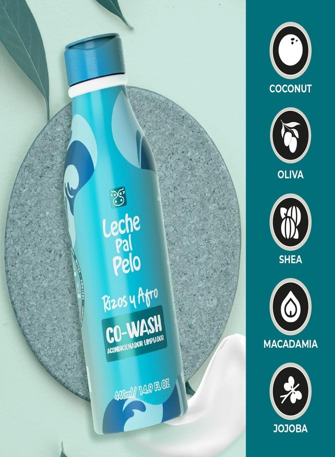 Leche Pal Pelo Curl Bliss Co-Wash, Sulfate-Free Hydration with Shea Butter & Macadamia for Luscious, Defined Curls,14.9 oz - Image 2
