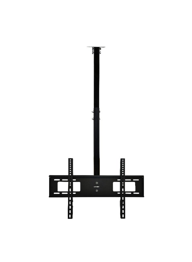 ستارجولد حامل تلفزيون عالمي للسقف مقاس 32-75 بوصة، قابل للتعديل والدوران والانحناء، مناسب لمعيار VESA 600x400، أقصى حمولة 40 كجم و88 رطلاً - Image 1