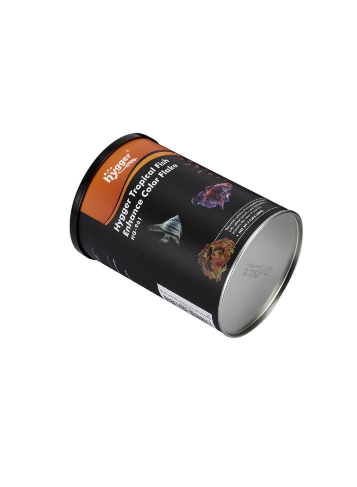 Hygger رقائق طعام الأسماك الاستوائية من هيجر | تعزيز الصحة للأغلب الأسماك مثل البيتا، السمكة الملائكية، الجوبي، التترا وغيرها - Image 5