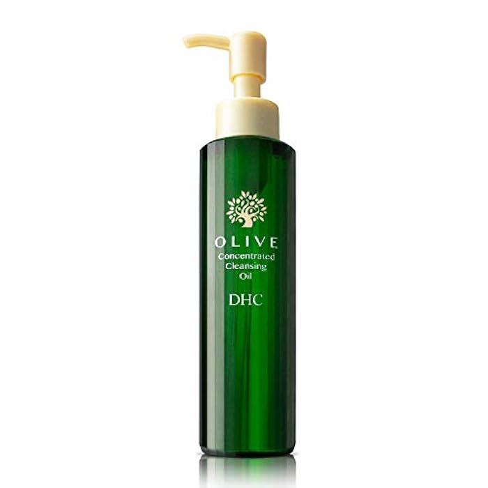 DHC Olive Concentrated Cleansing Oil, Hydrating Facial Cleansing Oil, Makeup Remover, Residue-Free, Dry Skin, Fragrance and Colorant Free, 5 fl. oz. - Image 1