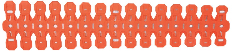 Polisport Armadillo Pipe Guard - Easy Install, Lightweight Dual Compound for Flexible Fit & Durable Protection - Universal Fit (2 Stroke Motorbike) - Orange - Image 2