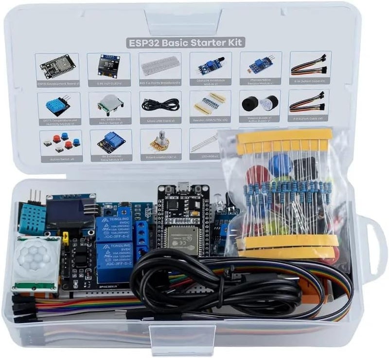 Electrobot ESP32 ESP-32S WiFi IOT Development Board Starter Kit Basic Learning Kit for DIY Experiments - Image 5