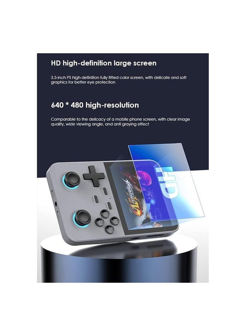 ELTRAZONE D007 Handheld Game Console Linux System 3.5-Inch IPS Screen Built-in 10000+ Classic Games Dual Joystick Portable Retro Gaming Device Expandable Storage Rechargeable Battery - Image 4