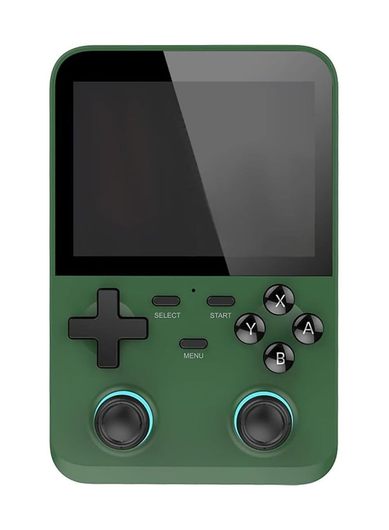ELTRAZONE D007 Handheld Game Console Linux System 3.5-Inch IPS Screen Built-in 10000+ Classic Games Dual Joystick Portable Retro Gaming Device Expandable Storage Rechargeable Battery - Image 1