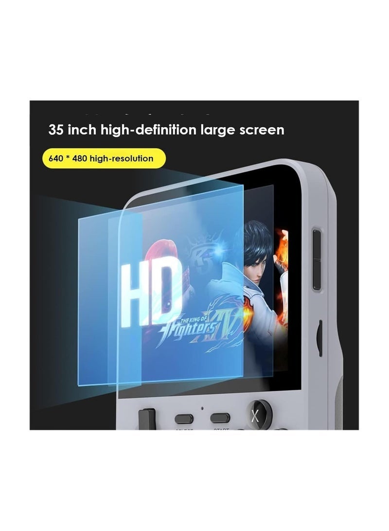 ELTRAZONE D007 Handheld Game Console Linux System 3.5-Inch IPS Screen Built-in 10000+ Classic Games Dual Joystick Portable Retro Gaming Device Expandable Storage Rechargeable Battery - Image 5