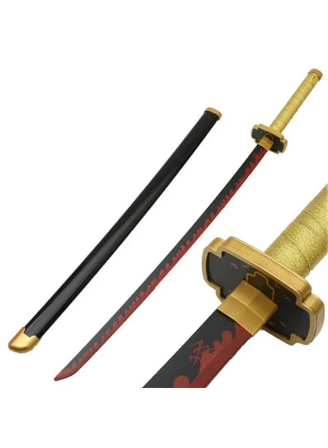 O8.design Anime | Yoriichi Tsugikuni's Sword Replica (1:1 Scale) | High-Quality Carbon Steel, Non-Sharpened Prop for Cosplay & Collectors - Image 3