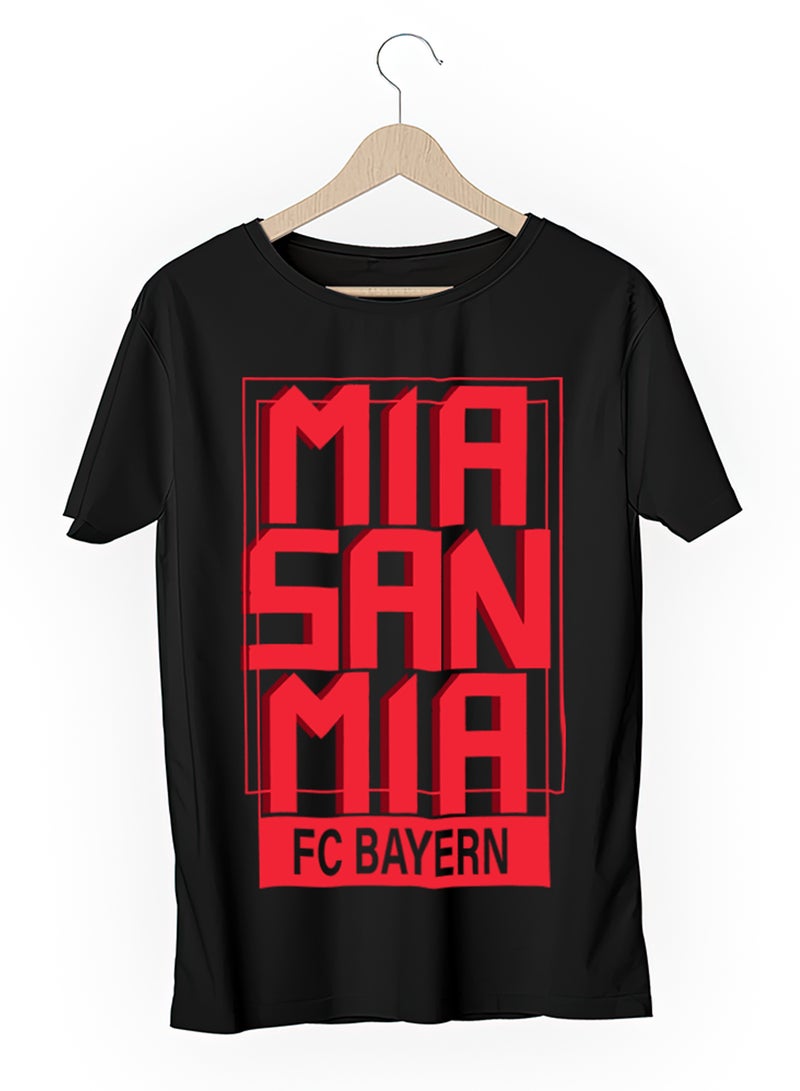 Fashion World Cotton T-shirt Printed with High-quality FC Bayern Munich logo  - Image 3