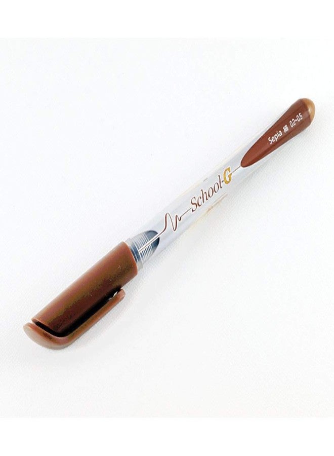 Tachikawa New Nib School G Fine Point Sepia - Image 1