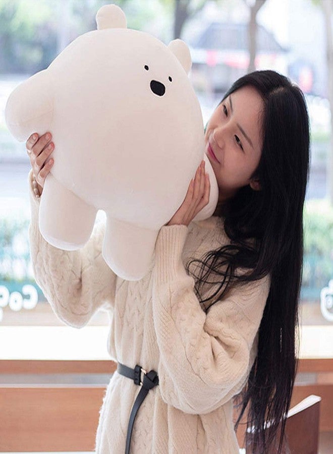 REFAHB 15.7 inch Cute Bear Plush Stuffed Animal Body Pillow Fat Cartoon Cylindrical Body Pillows for Kids, Super Soft Hugging Toy Gifts for Bedding, Kids Sleeping Nap Kawaii Pillow - Image 4