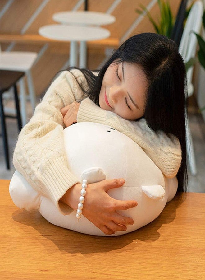 REFAHB 15.7 inch Cute Bear Plush Stuffed Animal Body Pillow Fat Cartoon Cylindrical Body Pillows for Kids, Super Soft Hugging Toy Gifts for Bedding, Kids Sleeping Nap Kawaii Pillow - Image 5