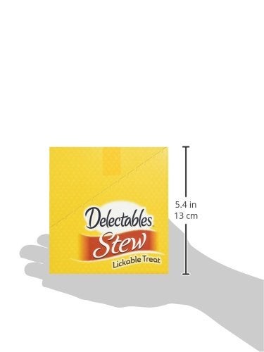 Hartz Delectables Stew Lickable Wet Cat Treats for Adult & Senior Cats, Tuna & Shrimp, 12 Count, 1.4 Ounce (Pack of 12) - Image 3