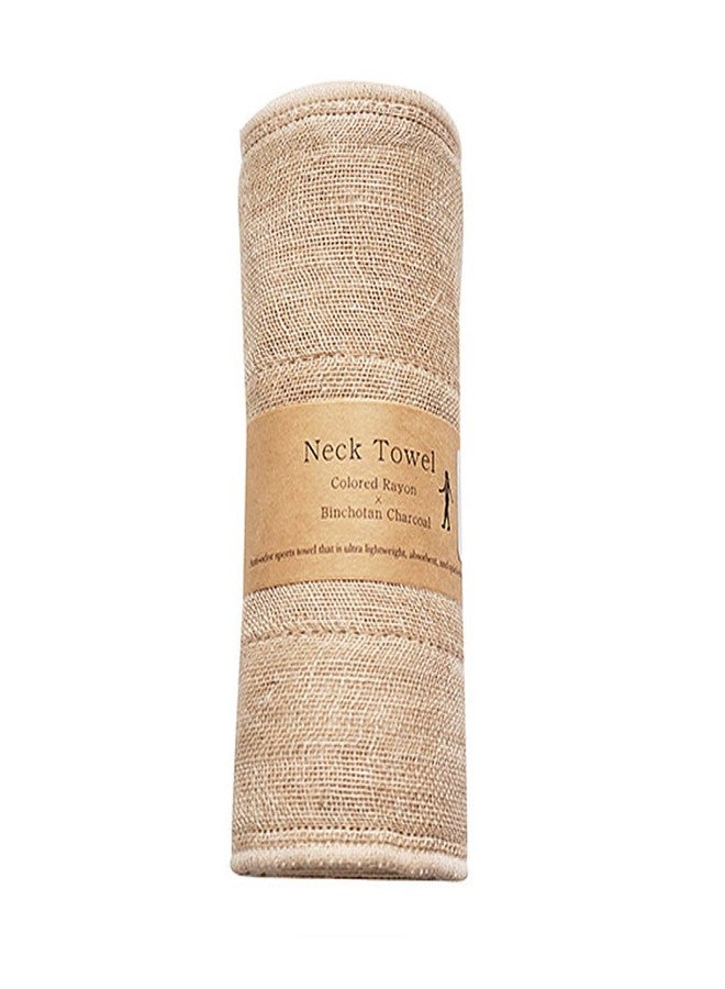 Nawrap Naturally Anti-Odor Persimmon Neck/Gym Towel - Durable, Absorbent and Quick-Dry - 6 x 43 in - Image 1
