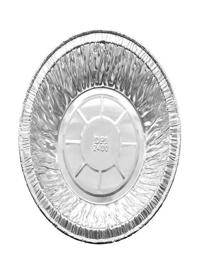 KitchenDance.com KitchenDance Durable Packaging Disposable Aluminum Extra Deep Meat Pan - 5 3/4 Round Oven Safe Aluminum Foil Pot Pie Pans, Aluminum Baking Pan Perfect for Meat Pies, Pot Pies - 2400, 50 Count - Image 1