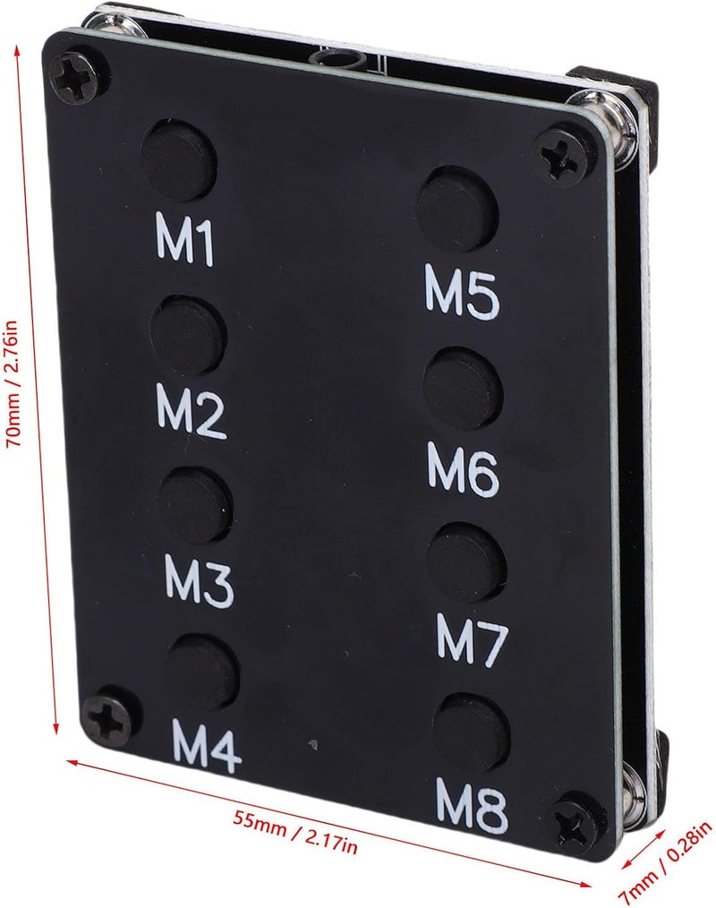 Hyuduo Remote Control Keyboard External Keypad Remote Control Keypad for IC-705 IC-7610 IC-7300 IC-9700 with Quick Access Keys ABS Material - Image 3