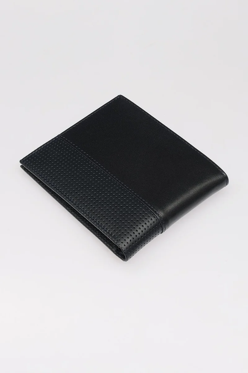 ايلاتي U.S. Polo Assn. Leather Men's Wallet Navy Blue