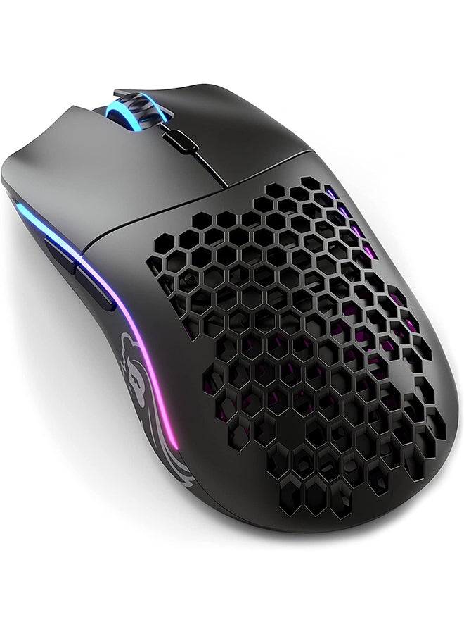 Glorious Model O Wireless Gaming Mouse, 16.8 million color RGB (8 effects) , 400 IPS, 6 buttons, RGB Gaming Mouse - Matte Black | GLO-MS-OW-MB - Image 1