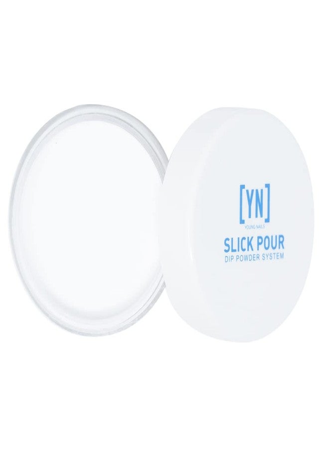 Young Nails SlickPour Dip Powder - Extended Wear Dip Powder Nail Color for use with SlickPour System Prep, Base, Activator & Top Coat, Fortified with Calcium & Vitamin E, Under The Radar, 15g