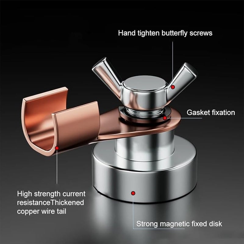 Magnetic Welding Grounding Tool With Strong Stability And Wire Grabber Size L - Image 3