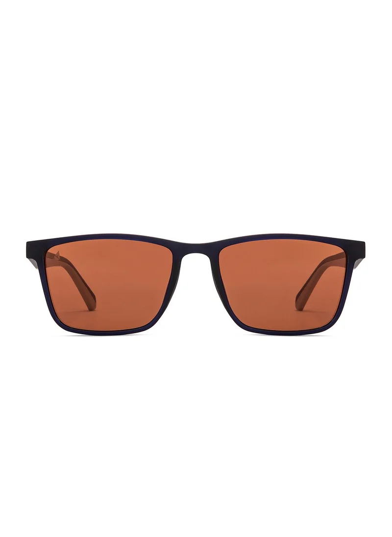VINCENT CHASE Unisex Polarized Wayfarer Sunglasses - VC S15754 - Lens Size: 54 Mm