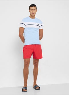 LACOSTE Pattern Printed Swim Shorts  - Image 2