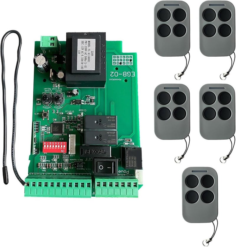 Strong Motor Control Board for Automatic Sliding Gate Featuring Rolling Code Not Theft Overload Protect Resist Intelligent - Image 1
