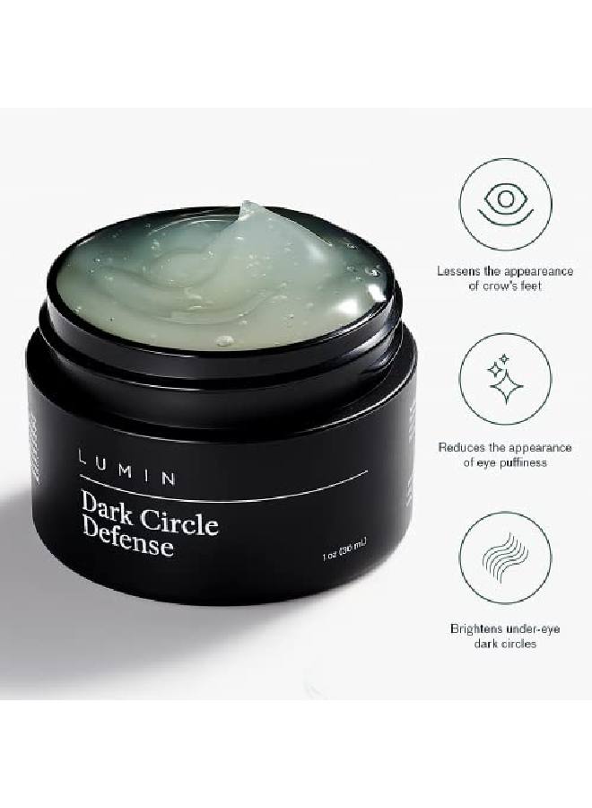 LUMIN Men’S Dark Circle Defense (1 Oz): Antiaging Korean Formulated Eye Cream Treatment Reduce Fine Lines Wrinkles Eye Bags Dark Circles Experience A Rejuvenated Complexion Achieve Your Best Look  - Image 3