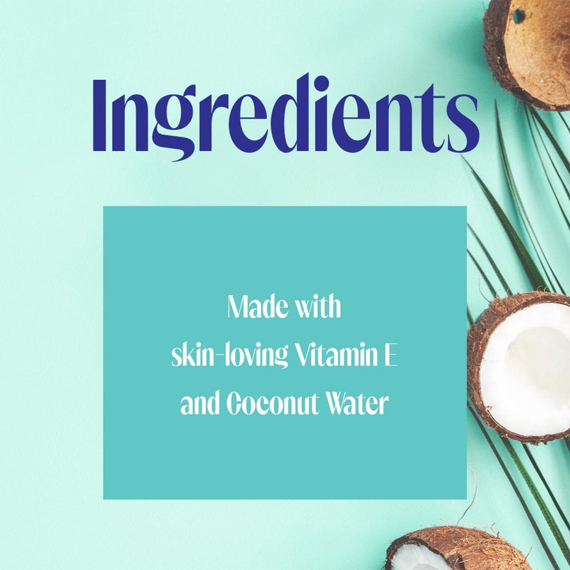 Skintimate Coconut Delight Shave Gel for Women, 6 Pack | Skintimate Shaving Cream for Women, Womens Shaving Cream, Shave Cream, Shaving Foam, Womens Shave Gel, Pack of 6, 7oz each - Image 5