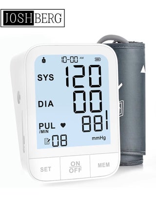 Blood Pressure Monitor, Automatic Upper Arm Blood Pressure Machine with 2x 99 readout, Backlit Large Screen Adjustable Large Cuff Home Hypertension Detector - pzsku/Z302292378FE46CA17B6FZ/45/1749713345/059d2905-6321-4fac-994f-a36488569afb